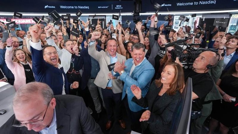 SpaceX se deja un 10% en bolsa y encadena su tercer día consecutivo a la baja