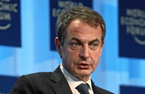 Zapatero, Davos, Foro Zapatero, Davos, Foro