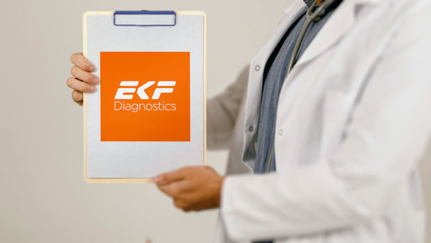 dl ekf diagnostics holdings plc objectif soins de santé soins de santé équipement et services médicaux logo de l'équipement médical 20230323