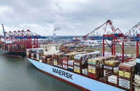 image of the news Maersk cuts container forecast, maintains financial outlook