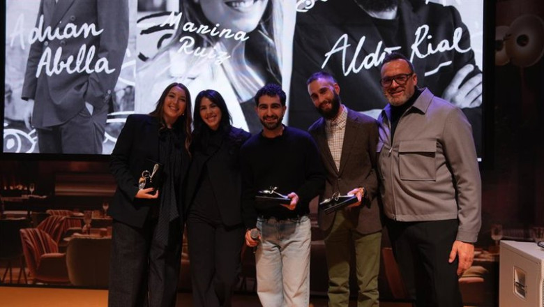 Adrián Abella, jefe de sala del restaurante Caleña (Ávila), ganador del premio Amelier a joven talento | CALEÑA ep adrian abella jefe de sala del restaurante calena avila ganador del premio amelier a joven