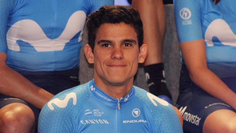 ep andrey amador con el movistar team ep andrey amador con el movistar team