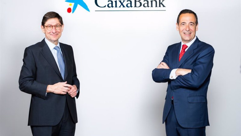 ep archivo   el presidente de caixabank jose ignacio goirigolzarri y el consejero delegado gonzalo