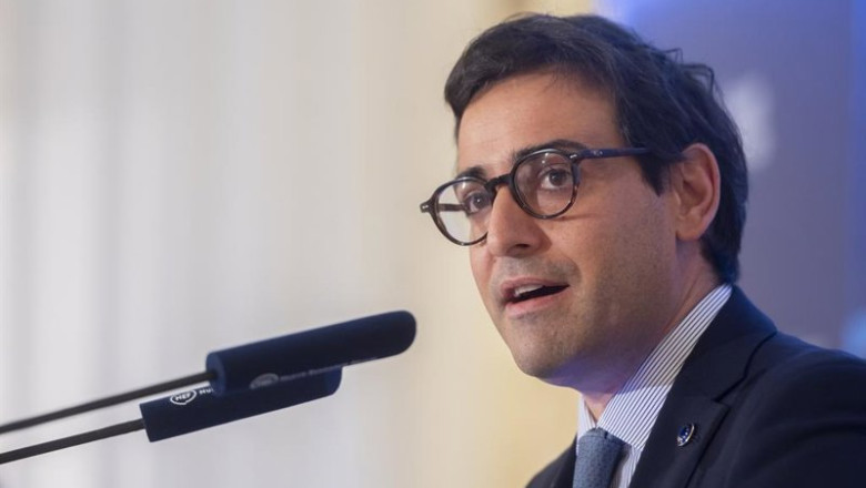 Archivo - El vicepresidente ejecutivo de Prosperidad y Estrategia Industrial de la Comisión Europea, Stéphane Séjourn, participa en un desayuno informativo de Fórum Europa, a 2 de octubre de 2025, en Madrid (España). | Alberto Ortega - Europa Press - Archivo ep archivo el vicepresidente ejecutivo de prosperidad y estrategia industrial de la comision