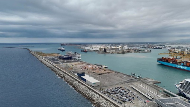ep archivo   espacio que ocupara la futura terminal g de cruceros del puerto de barcelona