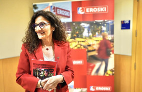 ep archivo   la ceo del grupo eroski rosa carabel