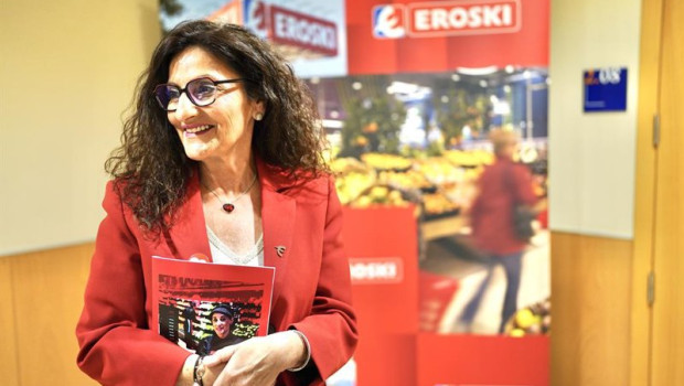 ep archivo   la ceo del grupo eroski rosa carabel