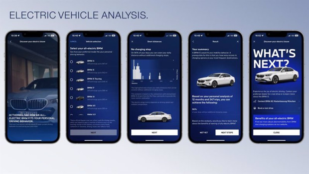 ep bmw lanza una herramienta en su app para simular el cambio de coche de combustion a electrico