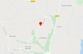 ep calle que une teulada y moraira donde se ha localizado el cadaver