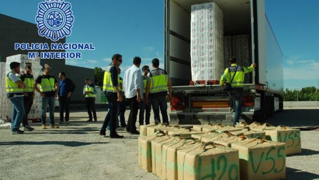 ep camion gran tonelaje malaga murcia hachis droga operacion policia espana centroe