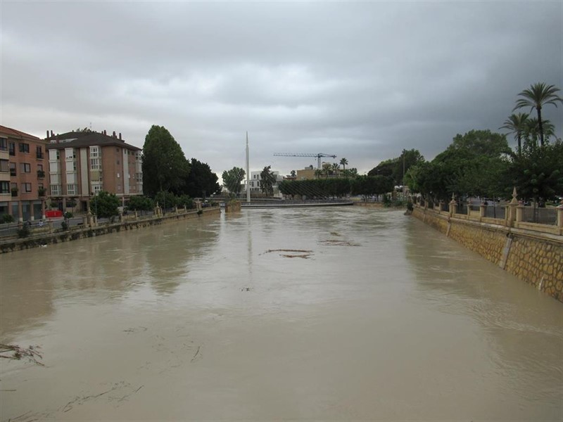 ep cauce del rio a su paso por la ciudad de murcia