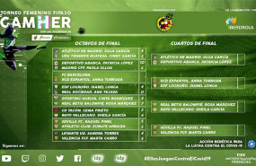ep cuadro del torneo online gamher con jugadoras de la primera iberdrola