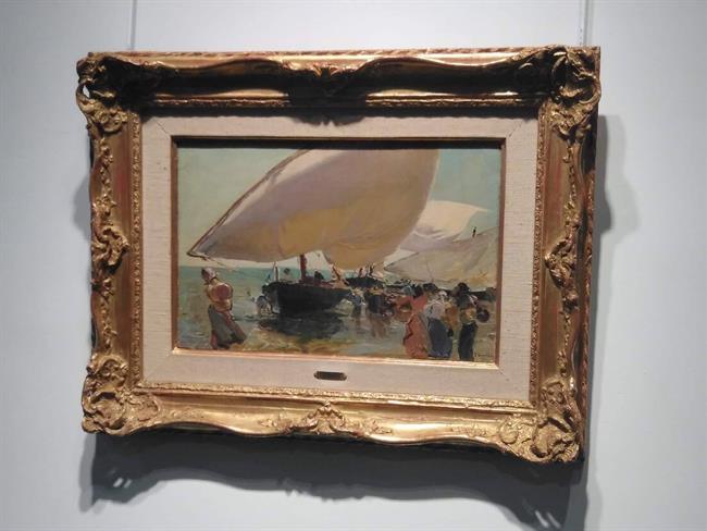 Cuadro, la llegada de las barcas, sorolla, Christie's, subasta | EUROPA PRESS ep cuadro la llegadalas barcas sorolla christies subasta