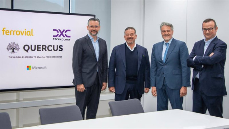 Directivos de Ferrovial y DXC Technology | FERROVIAL ep directivos de ferrovial y dxc technology
