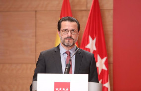 ep el consejero de hacienda en la comunidad de madrid javier fernandez lasquetty interviene durante