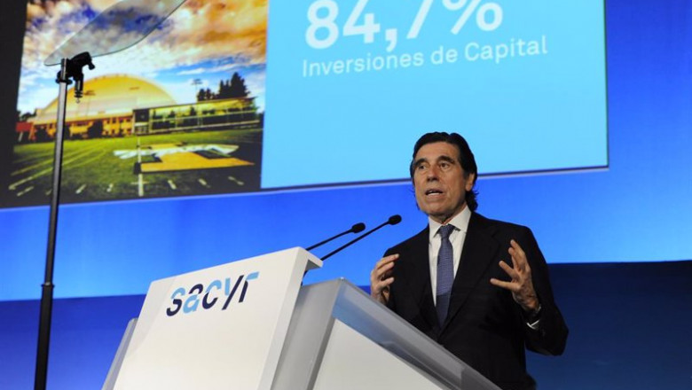 El presidente de Sacyr, Manuel Manrique | SACYR ep el presidente de sacyr manuel manrique en la junta de accionistas de 2022