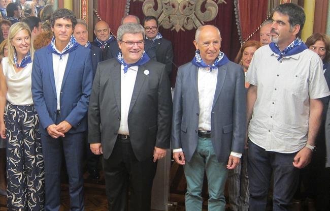 Erkoreka En La Recepción De Aste Nagusia | EUROPA PRESS ep erkorekala recepcionaste nagusia