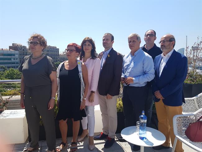 Fermín Villar y concejales de PDeCAT, Cs, ERC, PSC y PP de Barcelona | Europa Press ep fermin villarconcejalespdecat cs erc pscppbarcelona