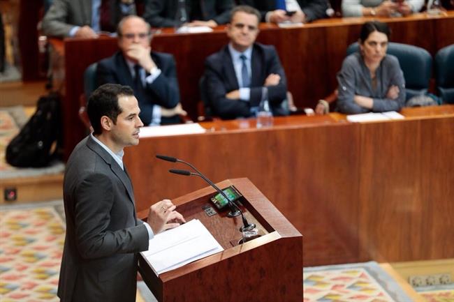 Ignacio Aguado en el Pleno de la Asamblea sobre el máster de Cifuentes | CIUDADANOS MADRID ep ignacio aguadoplenola asambleamastercifuentes
