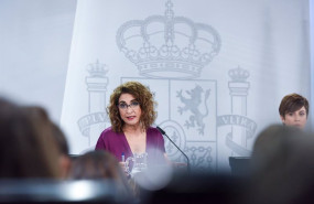 ep la ministra de hacienda y funcion publica maria jesus montero interviene durante una rueda de