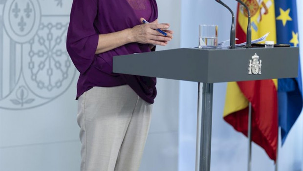 ep la ministra de hacienda y portavoz del gobierno maria jesus montero en rueda de prensa tras el