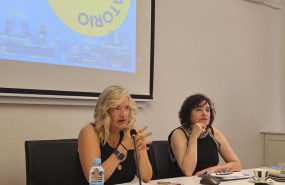 ep la presidenta de la distribucion anged matilde garcia duarte y la economista jefe de la patronal