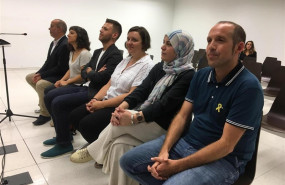 ep los seis ediles de badalona acusados de desobediencia este miercoles en el juzgado penal 25 de