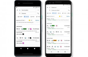 ep nuevas opciones de viaje compartido y bicicleta en las indicaciones de transporte publico