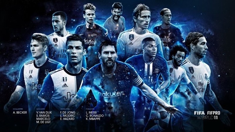 ep once ideal de la fifa 2019 conocido como el fifa fifpro world11