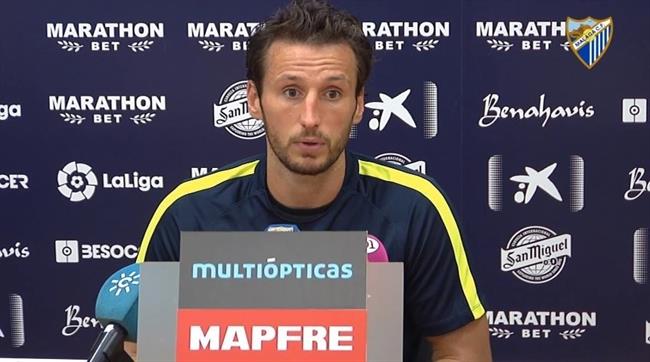 Paul Baysse, jugador del Málaga, en rueda de prensa | EUROPA PRESS ep paul baysse jugadormalaga en ruedaprensa