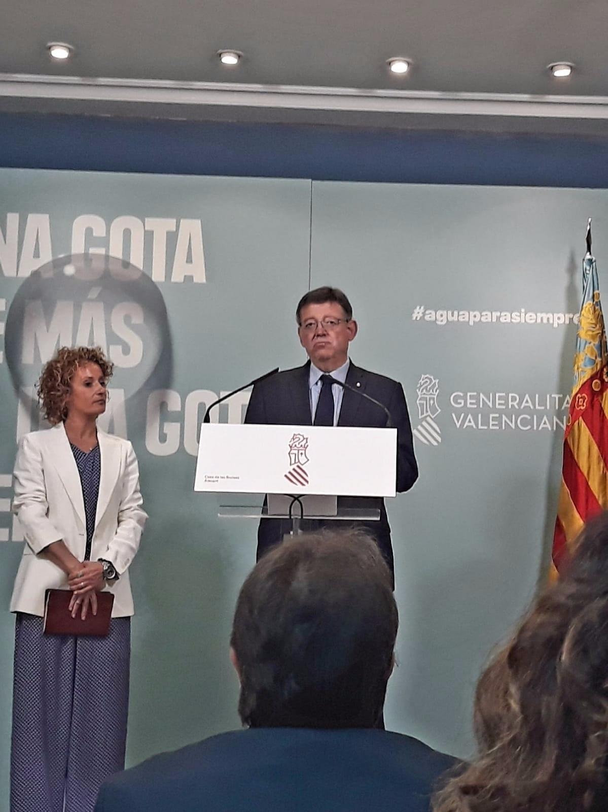 Perán escucha a Puig, este miércoles | EUROPA PRESS ep peran escuchapuig este miercoles
