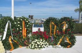 ep placaaccidentegermanwings2015 aeropuertobarcelona