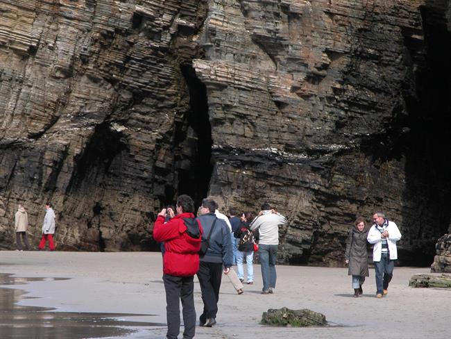 Playa de As Catedrais en Lugo | EUROPA PRESS - Archivo ep playaas catedraislugo