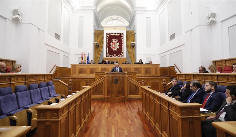 ep pleno de las cortes de c-lm en el que se han debatido los presupuestos de la region para 2020