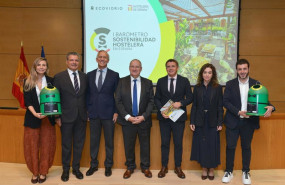 ep presentacion del i barometro de sostenibilidad de la hosteleria en espana con la presencia del