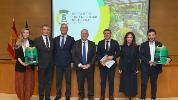 ep presentacion del i barometro de sostenibilidad de la hosteleria en espana con la presencia del
