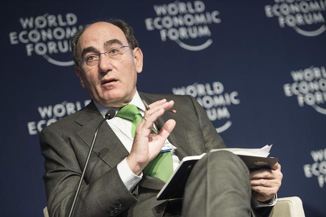 El presidente de Ibedrola, Ignacio Galán, en Davos | IBEDROLA ep presidenteibedrola ignacio galan en davos