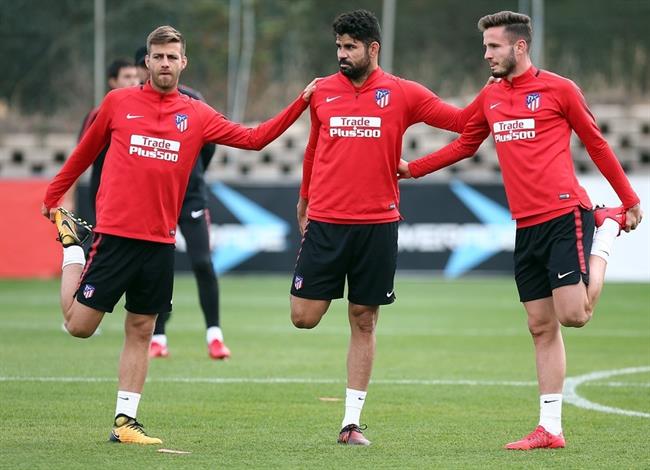 Sergi, Diego Costa y Saúl (Atlético de Madrid) | ÁNGEL GUTIÉRREZ ep sergi diego costasaul atleticomadrid