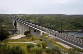 ep viaducto de contreras en la linea de alta velocidad este