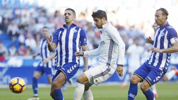 ep zouhair feddal alvaro morata alexis ruano real madrid alaves