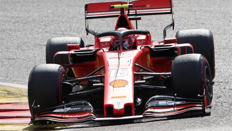 01 September 2019, Belgium, Spa: Ferrari's Monegasque driver Charles Leclerc in action at the Spa-Francorchamps Formula One Grand Prix of Belgium race, in Spa-Francorchamps. Photo: Benoit Doppagne/BELGA/dpa | Benoit Doppagne/BELGA/dpa ep 01 september 2019 belgium spa ferraris monegasque driver charles leclerc in action at the