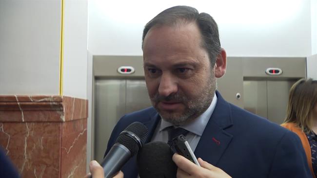 Ábalos declara en los pasillos del Congreso de los Diputados | EUROPA PRESS ep abalos declaralos pasilloscongresolos diputados