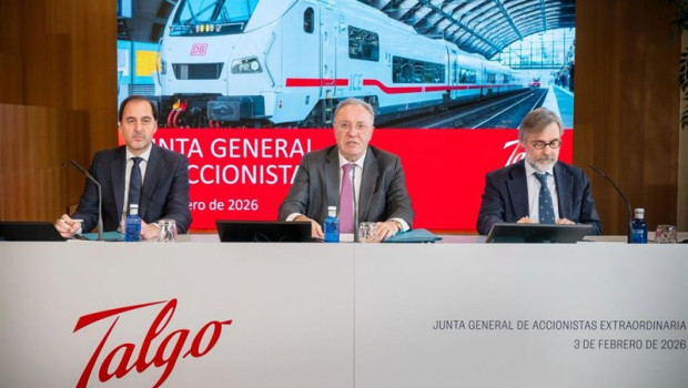 ep archivo   el presidente de talgo jose antonio jainaga en una junta de accionistas celebrada en