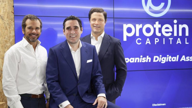 ep archivo   los fundadores de protein capital de izquierda a derecha juan riva alberto gordo y