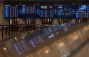 ep archivo   paneles del ibex 35 en el palacio de la bolsa a 16 de abril de 2024 en madrid espana