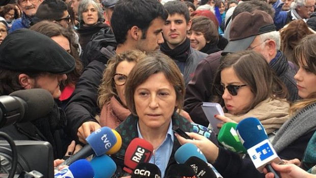 ep carme forcadellla manifestacionfavorla acogidarefugiados