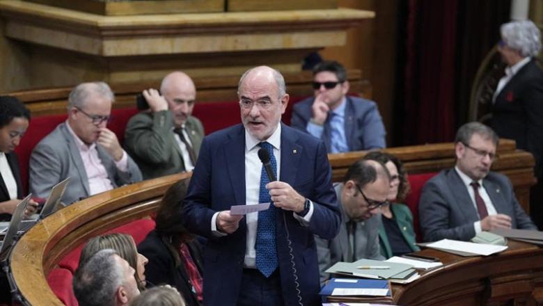 ep duch en un pleno del parlament