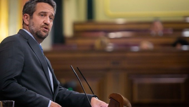 ep el diputado del pp jaime de olano en el debate del pleno del congreso