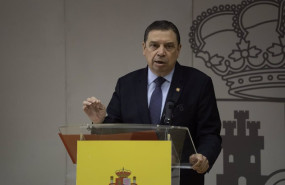 ep el ministro de agricultura pesca y alimentacion luis planas durante su rueda de prensa en valncia