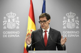 ep el ministro de sanidad salvador illa ofrece una rueda de prensa para informar sobre la situacion